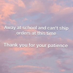 Shop closed until December!